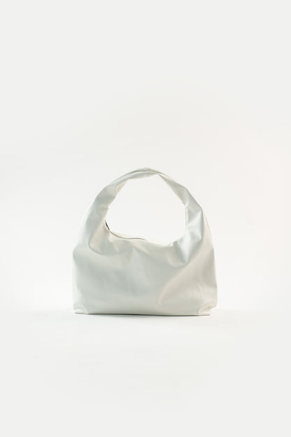 Large Hobo Bag in Ivory (On Hand)