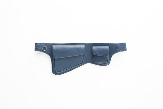 Miro Belt Bag in Navy Blue