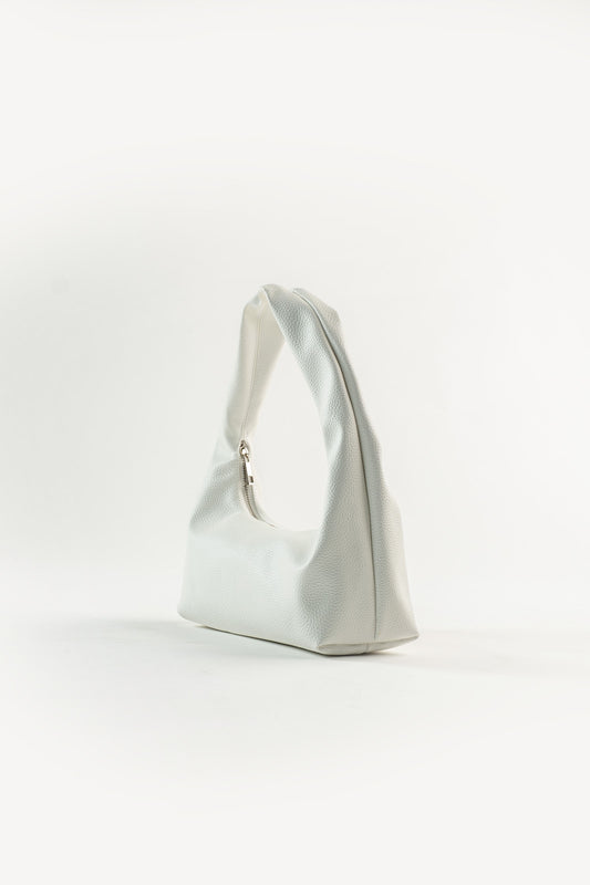 Small Hobo Bag in Ivory (On Hand)