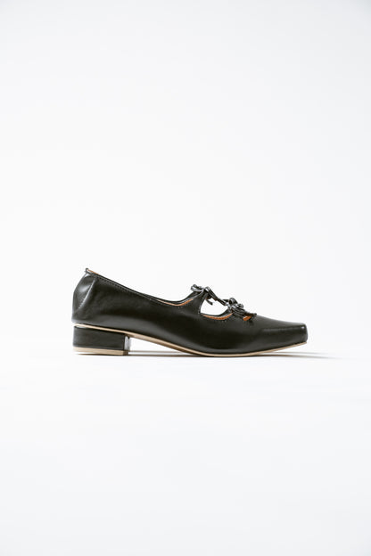 Agnes Mary Janes in Black