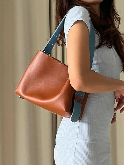 Medium Micro Bag in Multi-Colored Tan (On Hand)