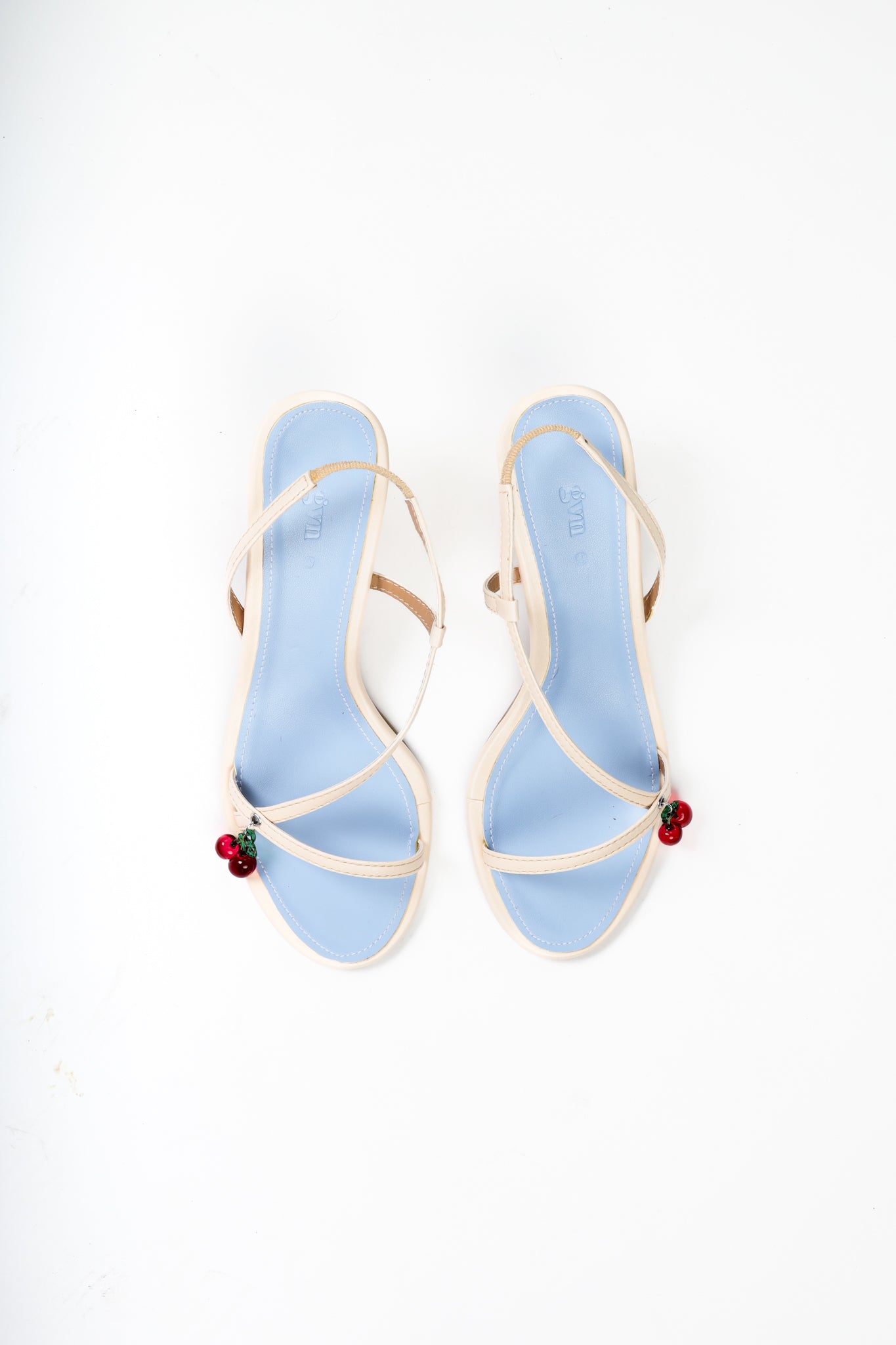 Paloma Heels in Blueberry
